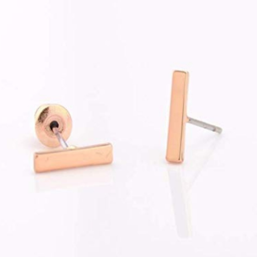 4 for $20 Bar Earrings (Gold) - Picture 3 of 4